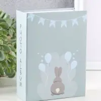 Фотоальбом "Зайка" 100ф 10X15см, ПП карм.