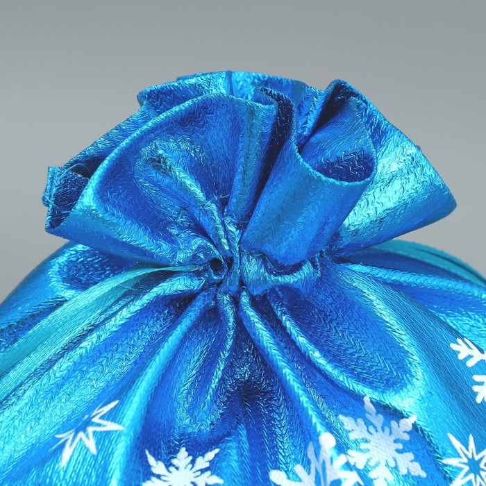 Мешочек подарочный парча &laquo;Новогоднее желание&raquo;, 20 х 30 см +/- 1.5 см, Новый год