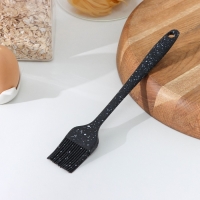 Кисть Доляна &laquo;Орион&raquo;, силикон, 20,5&times;3,3&times;0,9 см, цвет чёрный