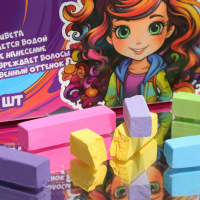 Мелки для волос, 36 шт.