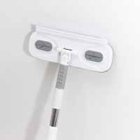 Щётка для окон Raccoon, телескопическая нержавеющая ручка 77(123) см, силиконовый сгон 22 см, велюровая насадка 22&times;7 см, цвет МИКС