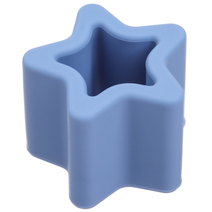 Развивающая игрушка - сортер &laquo;Изучаем фигуры&raquo;, пищевой силикон, цвет голубой, Mum&Baby