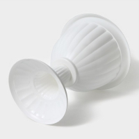 Кашпо уличное высокий &laquo;Жасмин&raquo;, 18 л, цвет белый