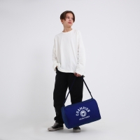 Сумка детская спортивная для мальчика &laquo;Чемпион&raquo;, 40х24х21, отд на молнии, синий