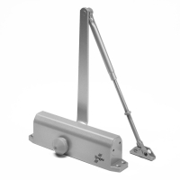 Доводчик дверей ТУНДРА G072  морозостойкий, до -50, до 120 кг, цвет серебро