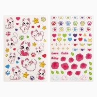 Заколки для волос &laquo;Самая необыкновенная&raquo; с наклейками, 8.5 х 13 см