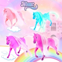 Лошадка &laquo;Роза&raquo;, МИКС