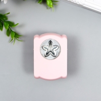 Дырокол фигурный "Цветочек" d=2,5 см 5х5х4 см МИКС