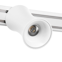 Светильник трековый SLIM "Лотос" LED 12Вт 3000K-6000К 48V CRI90 белый 8х8х12,5см