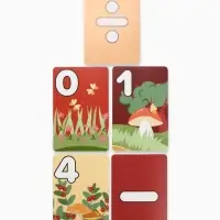 Обучающие карточки &laquo;Весёлый счет&raquo; грибы, 15 штук, 9&times;14 см