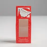 Коробка складная &laquo;Счастливого Нового года&raquo;, 6 х 14.5 х 3.5 см