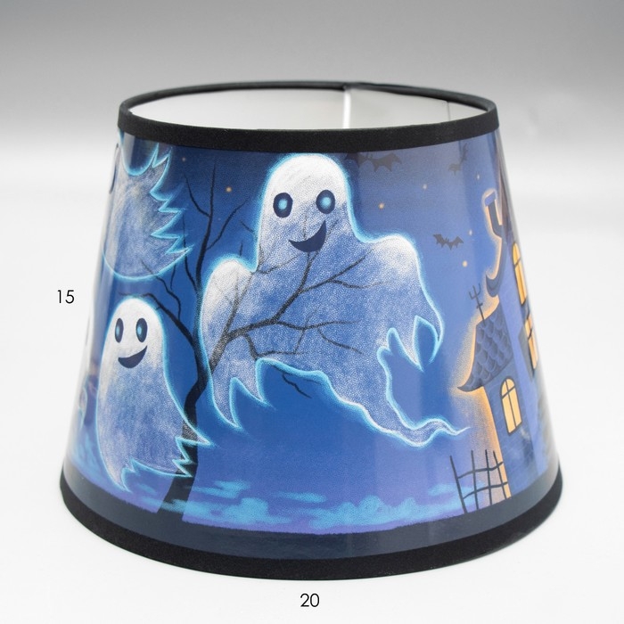 Абажур для лампы, торшера &laquo;Призраки&raquo;, Е14, 20&times;20&times;15 см