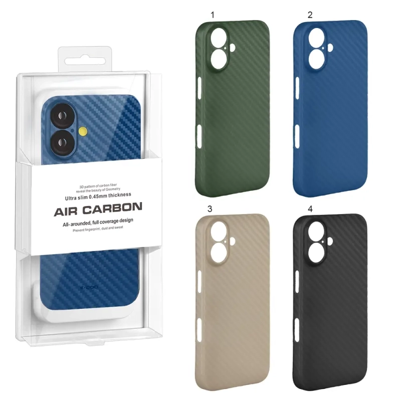 Чехол iPh 16 Air Carbon K-DOO