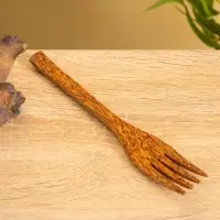 Вилка, 19 см, кокос