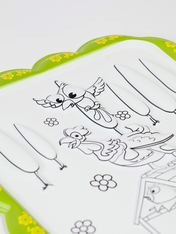 Набор для творчества: создание игрушки и раскраска "Веселая курочка"