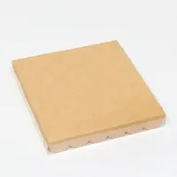 Коробка для печенья, крафт, 21&times;21&times;3 см