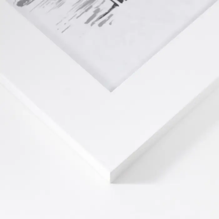 Фоторамка МДФ 15х21 см "Trend" белая (пластиковый экран)