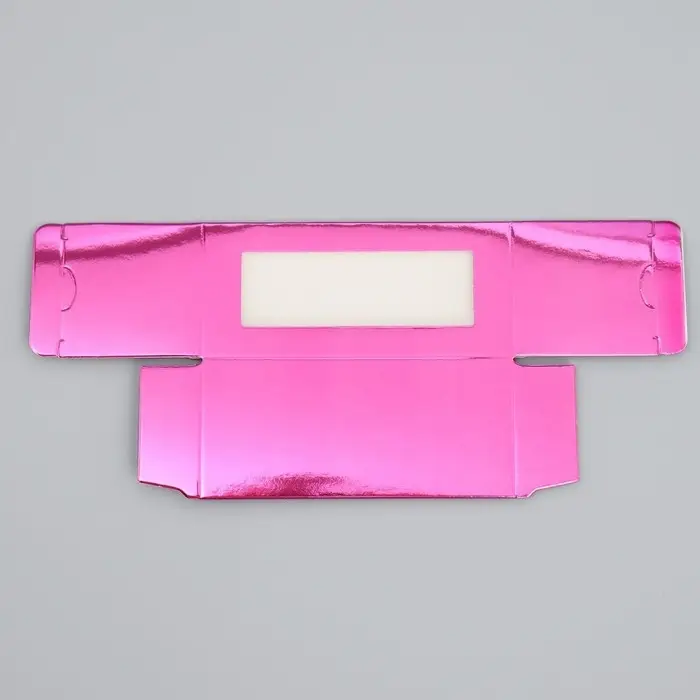 Коробка для макарун, кондитерская упаковка &laquo;Розовая&raquo;, 12 х 5.5 х 5.5 см