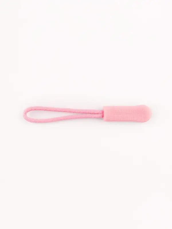 Пуллер для молнии, 2.5 см, 6&times;0.8 см, 10 шт., розовый