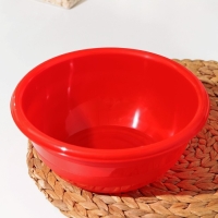 Миска с крышкой, 2,1 л, цвет МИКС