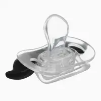 Пустышка-прикол, силиконовая, ортодонтическая, с колпачком, +0 мес., &laquo;Усы&raquo;