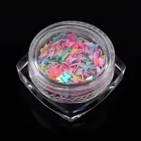 Пайетки для декора &laquo;Бабочки&raquo;, разноцветные