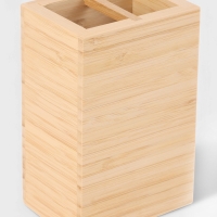 Набор аксессуаров для ванной BAMBOO, бамбук (дозатор. стакан, мыльница)