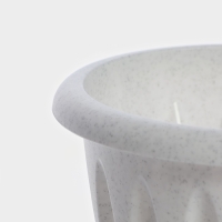 Горшок с поддоном &laquo;Фелиция&raquo;, 1,8 л, цвет мраморный