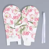 Коробка бонбоньерка, упаковка подарочная, &laquo;Цветы&raquo;, 7.5 х 8 х 7.5 см