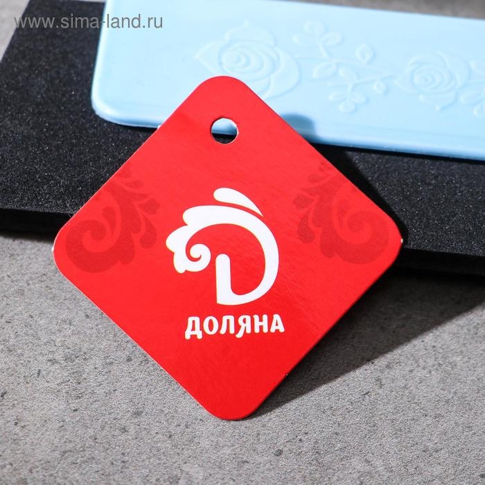 Водосгон для пола Доляна, черенок из нержавеющей стали 90 см, рабочая часть 34&times;2,5 см