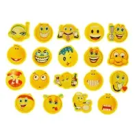 Ластик фигурный "Смайл", МИКС (штрихкод на штуке)