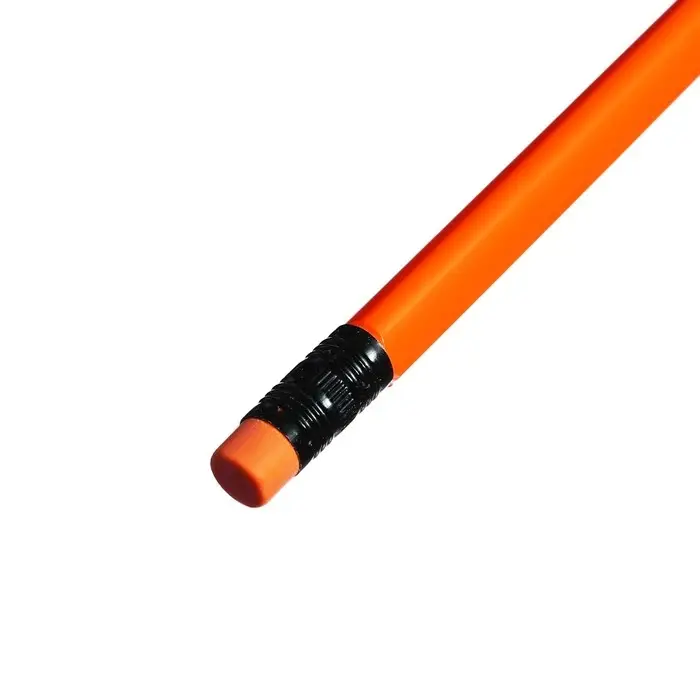 Карандаш чернографитный Berlingo &laquo;Flexy Neon&raquo;, HB, с ластиком, заточенный, пластиковый, ассорти