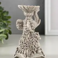 Подсвечник "Слон" высота 12 см, под камень