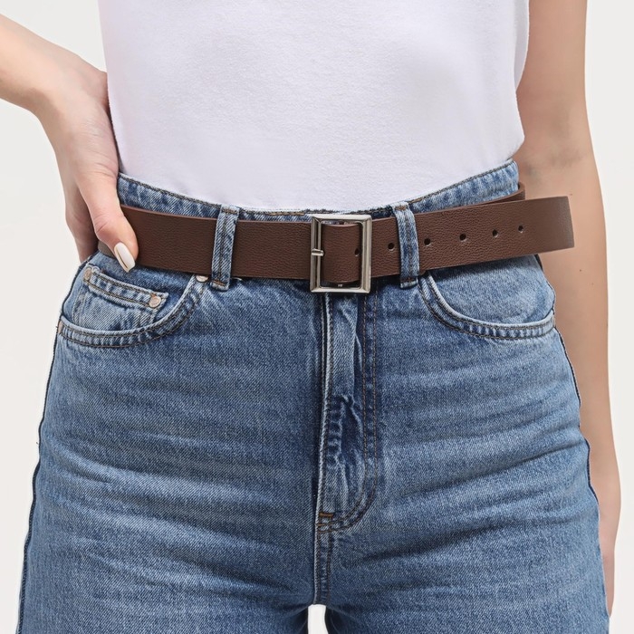 Пряжка для ремня, 4,8 &times; 3,6 см, 39 мм, цвет серебряный