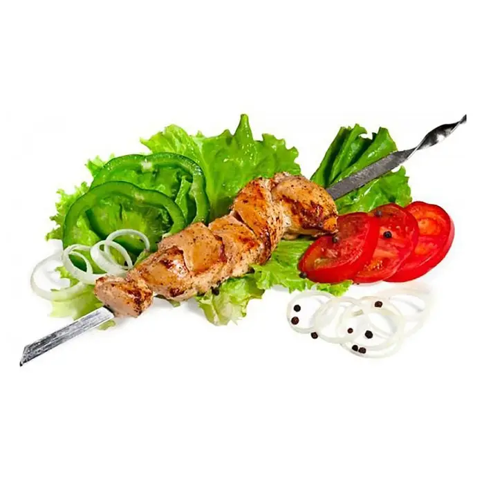 Шампур Maclay, угловой, толщина 1 мм, 50х1 см