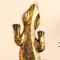 Панно дерево "Геккон" 48х12,5х1,1 см