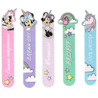 Закладки для книг, фигурные из картона, 5 шт. &laquo;Мечтай&raquo;, Минни Маус