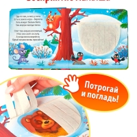 Трогательная книга "Кто живёт в лесу?"