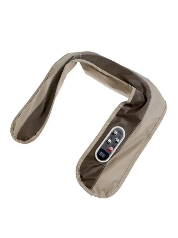 Массажёр для спины и шеи Luazon, наплечный, пульт, 99 режимов, 220 В