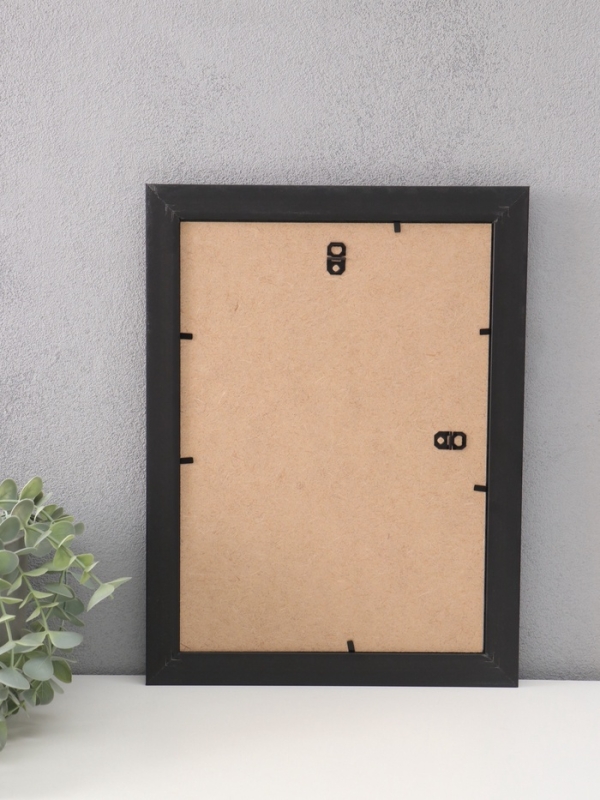 Фоторамка пластик "МИРАМ" 21х29,7 см (A4), серебро