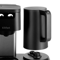 Кофеварка капельная электрическая КТ-7143 (2 в 1) 1600 Вт