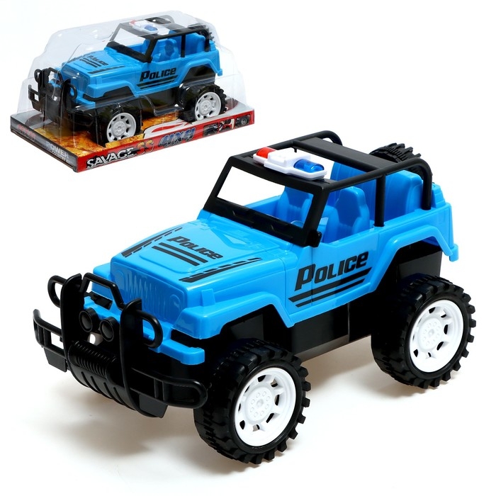 Джип инерционный &laquo;Полиция&raquo;, МИКС