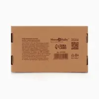 Набор деревянных расчесок детских с натуральной щетиной, 2 шт в коробке, M&B