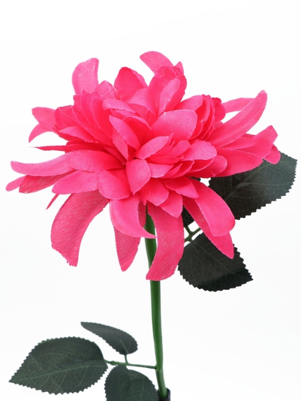 Штекер с подсветкой "Цветок" красный, 14х9см/70см, теплое свечение