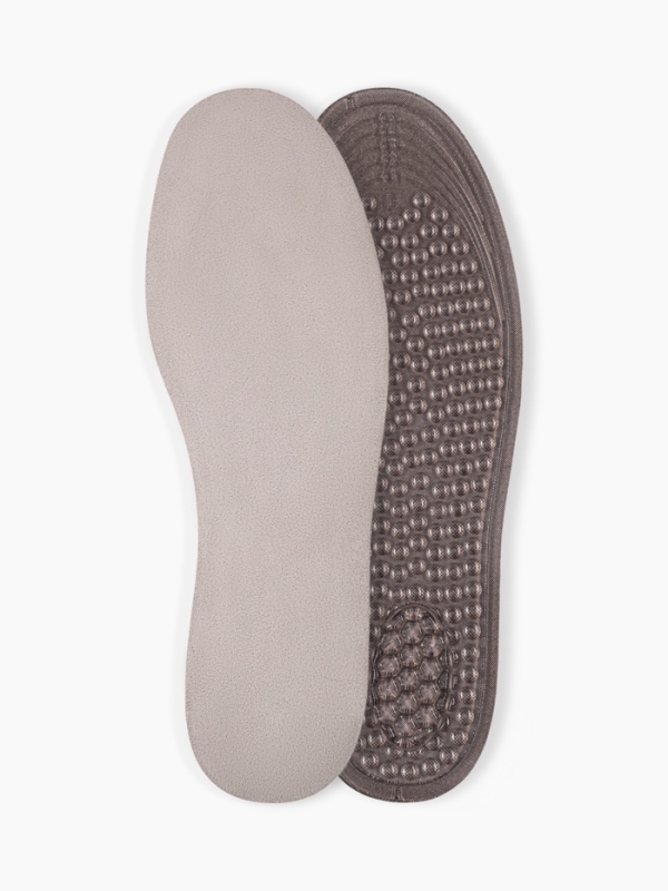 Стельки (полиэстер, силикон) универс 41-45р-р 31см (пара) серый пак SS