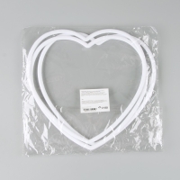 Основа для изготовления ловца снов &laquo;Сердце&raquo;, набор 3 шт., размер 1 шт. &mdash; 25 &times; 25 &times; 0,73 см