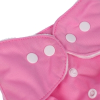 Многоразовый подгузник &laquo;Самая красивая&raquo;, 3-15 кг, цвет розовый, Крошка Я