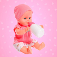 Пупс функциональный &laquo;Ангелочек&raquo; со звуковыми эффектами, писает, пьёт, с аксессуарами