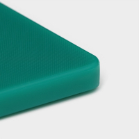 Доска профессиональная разделочная Доляна, 40&times;30 см&times;1,8 см, цвет зелёный