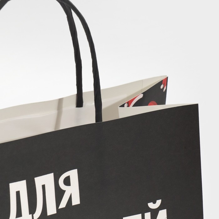 Пакет подарочный новогодний &laquo;Новогодняя суета&raquo;, 22 х 22 х 11 см, Новый год